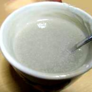 レンジで葛湯